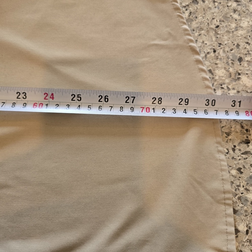 Cabela's Shirt Men's‎ XL Logo Employee Button Down Workwear British Tan Flag.C02 - Picture 8 of 12